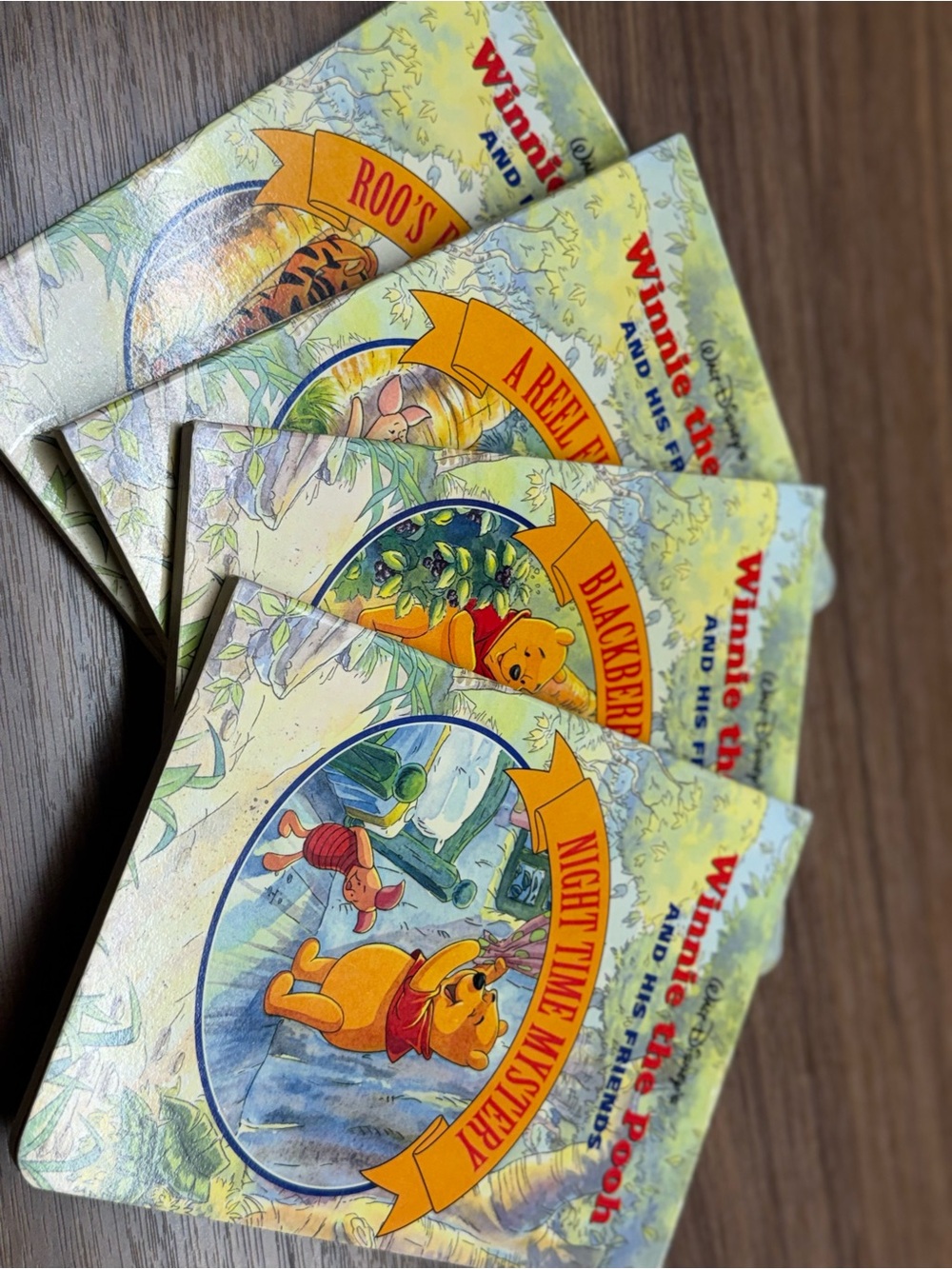 Vintage Winnie the Pooh book set